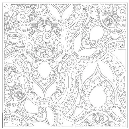 hamsa drawing